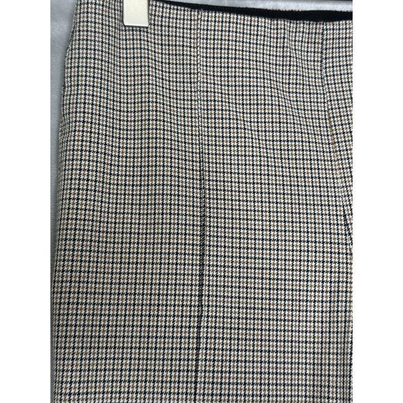 Banana Republic Pants Womens 2 Brown Black Houndstooth Stretch Career Fall 2020 - Picture 5 of 11